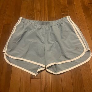Adidas Women's Sky Blue Athletic Shorts